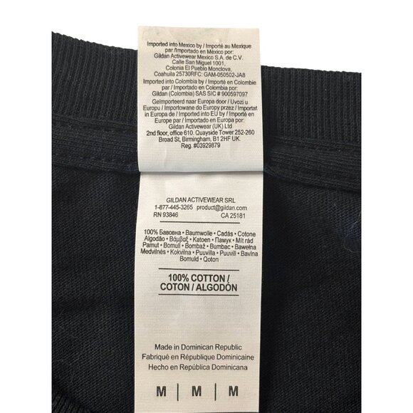 Gildan SEAASE Southeast Asian American Student Excellence Black T-Shirt M 100% C - Picture 4 of 5